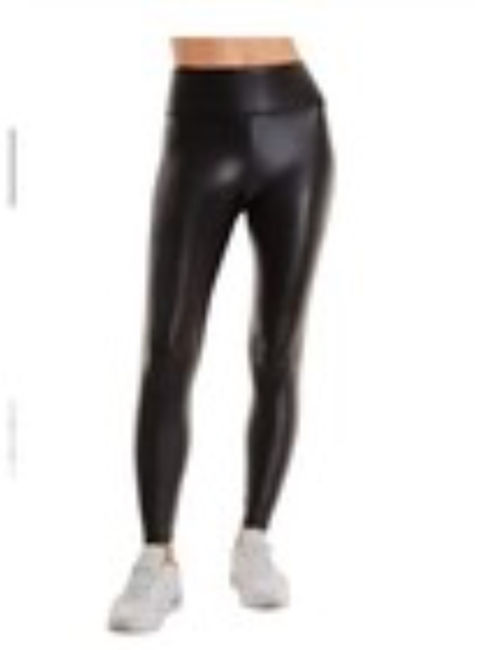 NOLI YOGA Liquid Legging High Gloss Black Mid Rise Ankle Length L - Picture 2 of 4